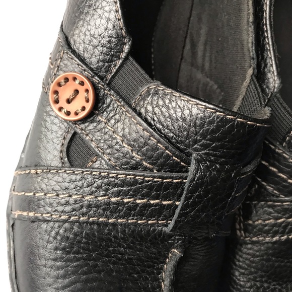 CLARKS in Black Super Comfy size 7 - Picture 3 of 8